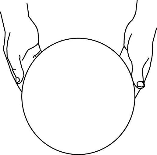Open the zip and place the landing pad